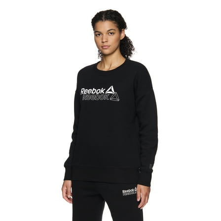 Reebok Women’s and Women’s Plus After Class Crewneck Sweatshirt, Sizes XS-4X