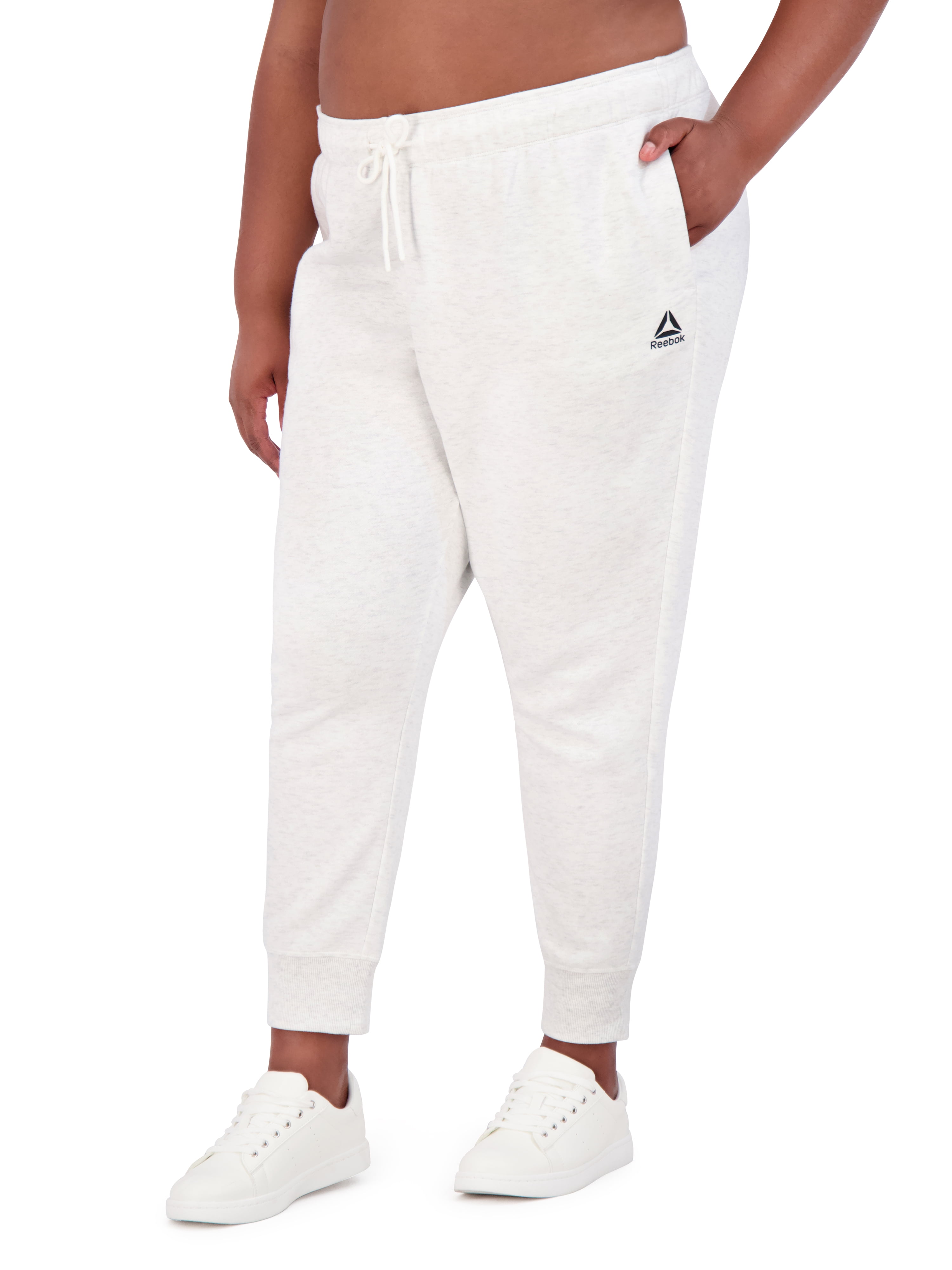 Reebok Women's and Women's Plus Game Day Fleece Jogger Pants, Sizes XS-4X