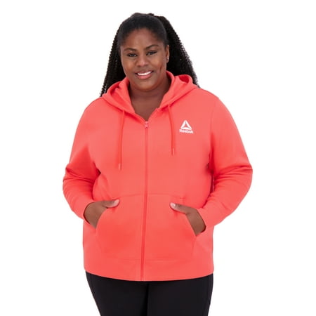 Reebok Women's and Women's Plus Day to Day Zip Up Hoodie, Sizes XS-4X