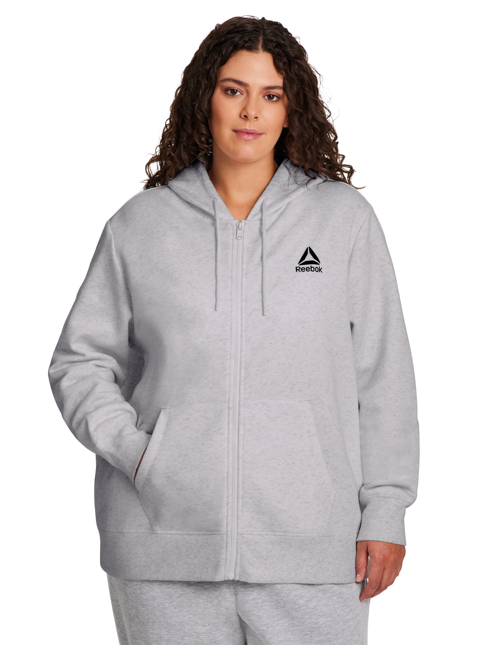 Reebok Women's and Women's Plus Game Day Zip Up Hoodie, Sizes XS-4X