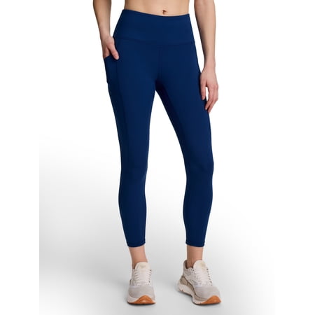 Reebok Women's and Women's Plus Everyday High Rise Leggings, 25" Inseam, Sizes XS-4X
