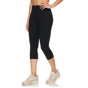 Women's and Women's Plus Everyday High Rise Capri Leggings, 20" Inseam, Sizes XS-4X