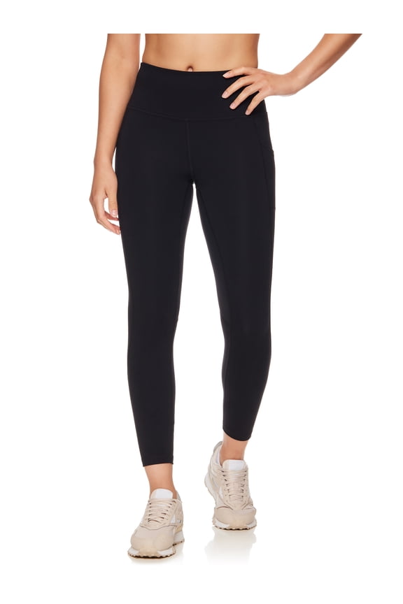 Women's and Women's Plus Everyday High Rise Leggings, 25" Inseam, Sizes XS-4X