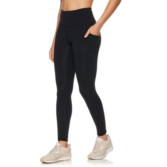 Reebok Women's and Women's Plus Everyday High Rise Leggings, 28" Inseam, Sizes XS-4X