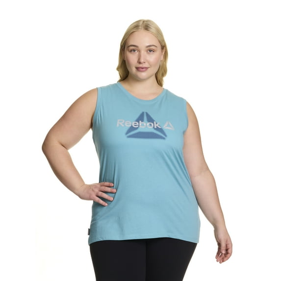 Reebok Women's and Women's Plus Graphic Tank Top, Sizes XS-4X