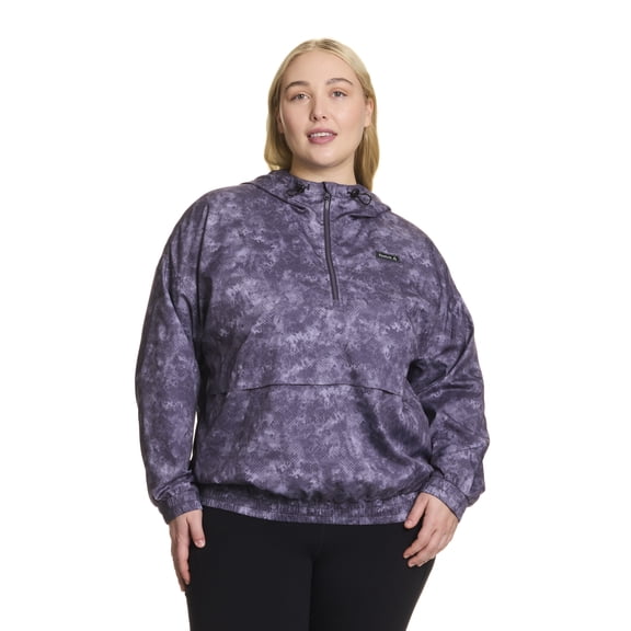 Reebok Women's and Women's Plus Half-Zip Sprinter Jacket, Sizes XS-4X