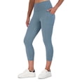 thumbnail image 1 of Reebok Women's and Women's Plus Highrise Everyday Capri Legging with 20" Inseam and Side Pockets, 1 of 4