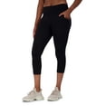 thumbnail image 1 of Reebok Women's and Women's Plus Highrise Everyday Capri Legging with 20" Inseam and Side Pockets, 1 of 4