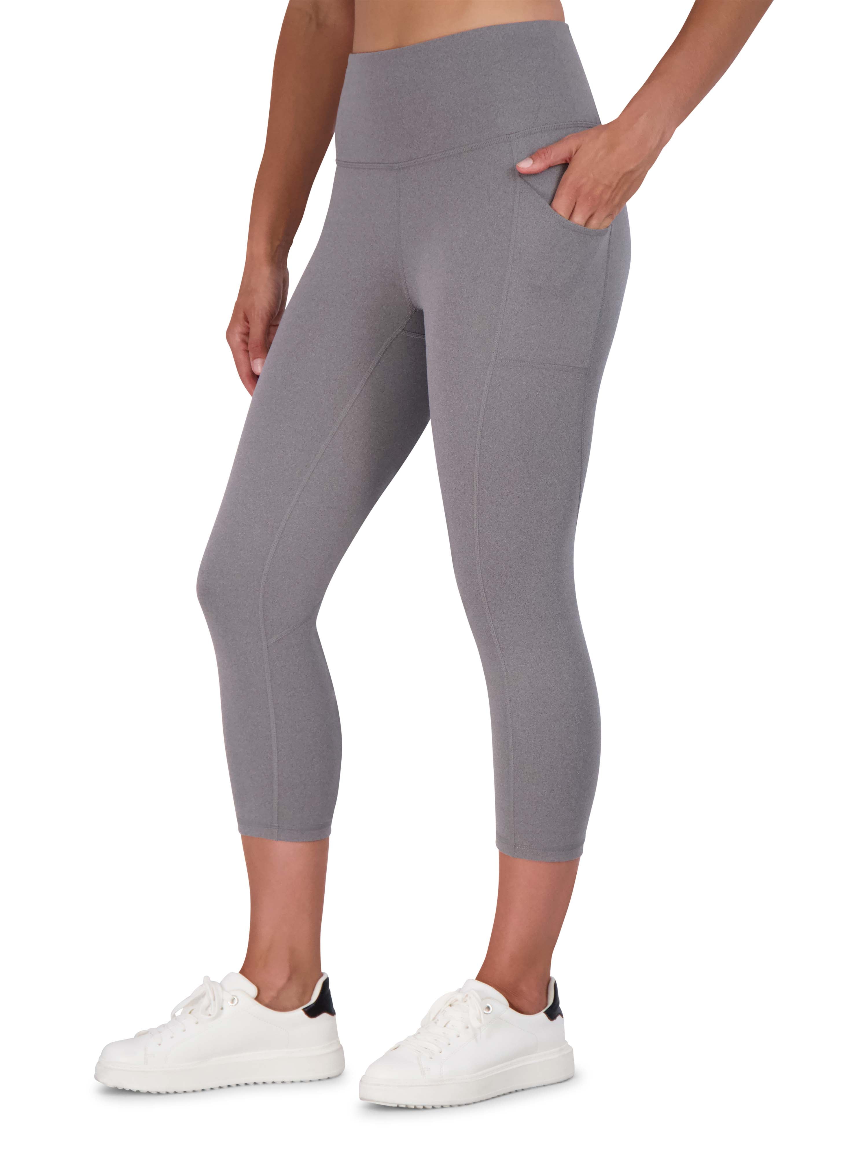パンツ SLEEPER 'Capri' legging Gray Reebok Women's Highrise Quick Drying Capri Leggings with