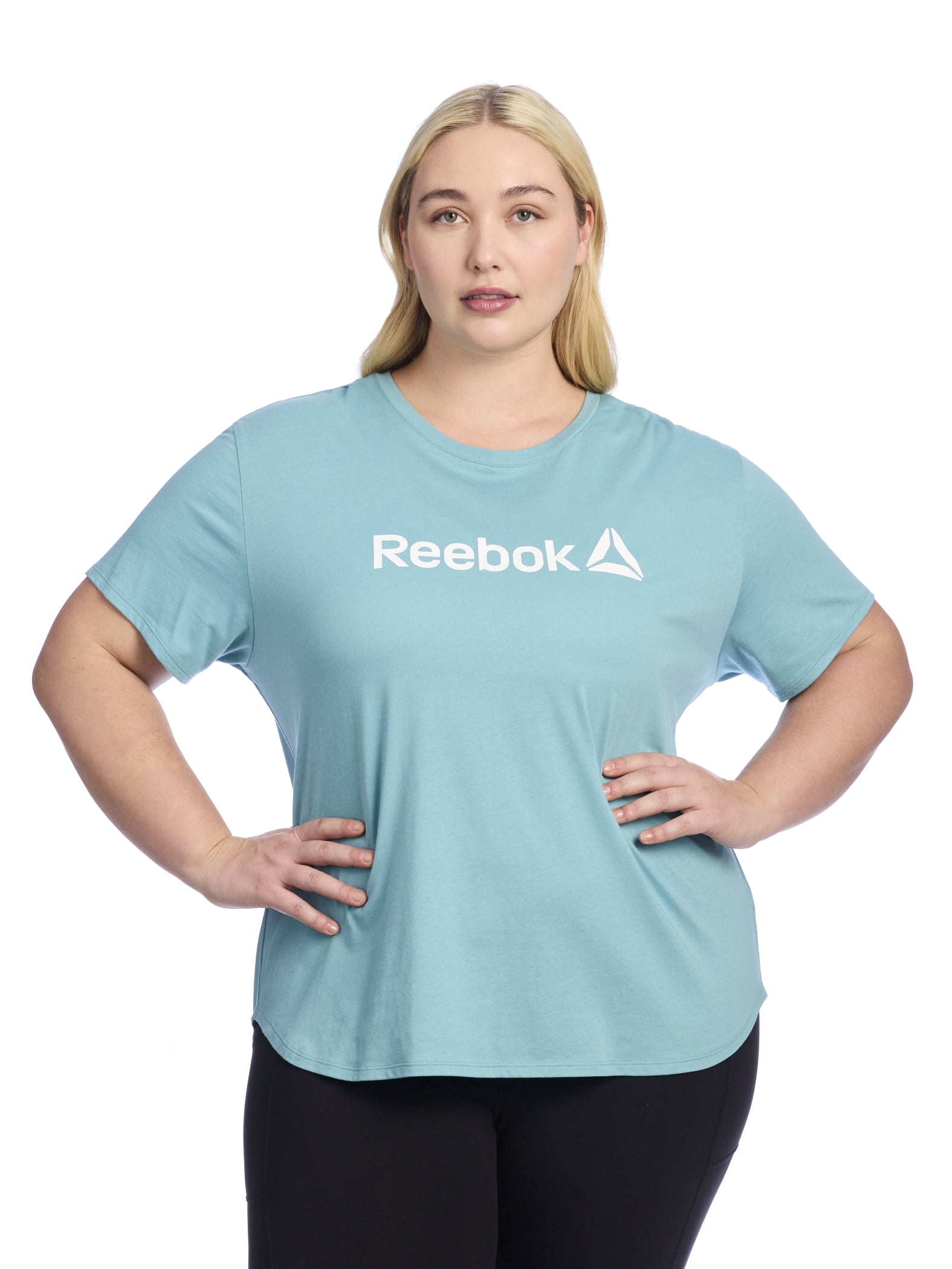 Reebok Women’s and Women's Plus Identity Short Sleeve Graphic T-Shirt, Sizes XS-4X
