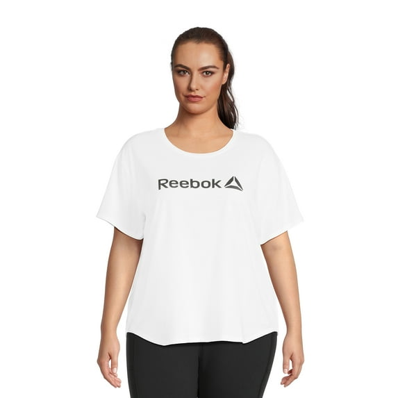 Reebok Women’s and Women's Plus Identity Short Sleeve Graphic T-Shirt, Sizes XS-4X