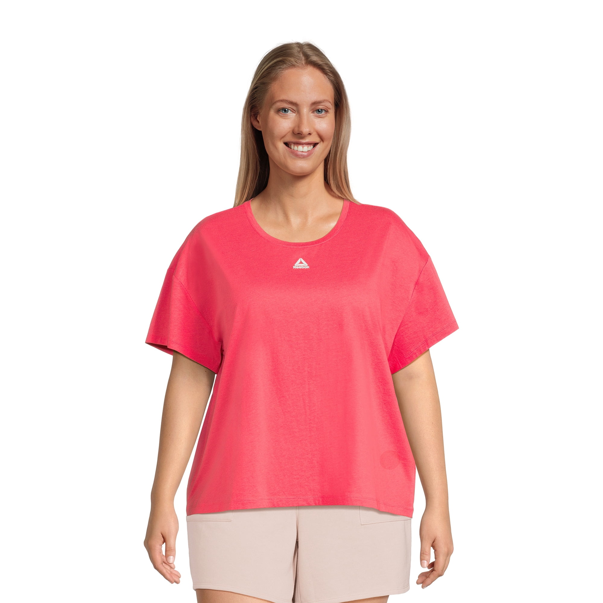 Reebok Women’s and Women's Plus Identity Short Sleeve Graphic T-Shirt, Sizes XS-4X