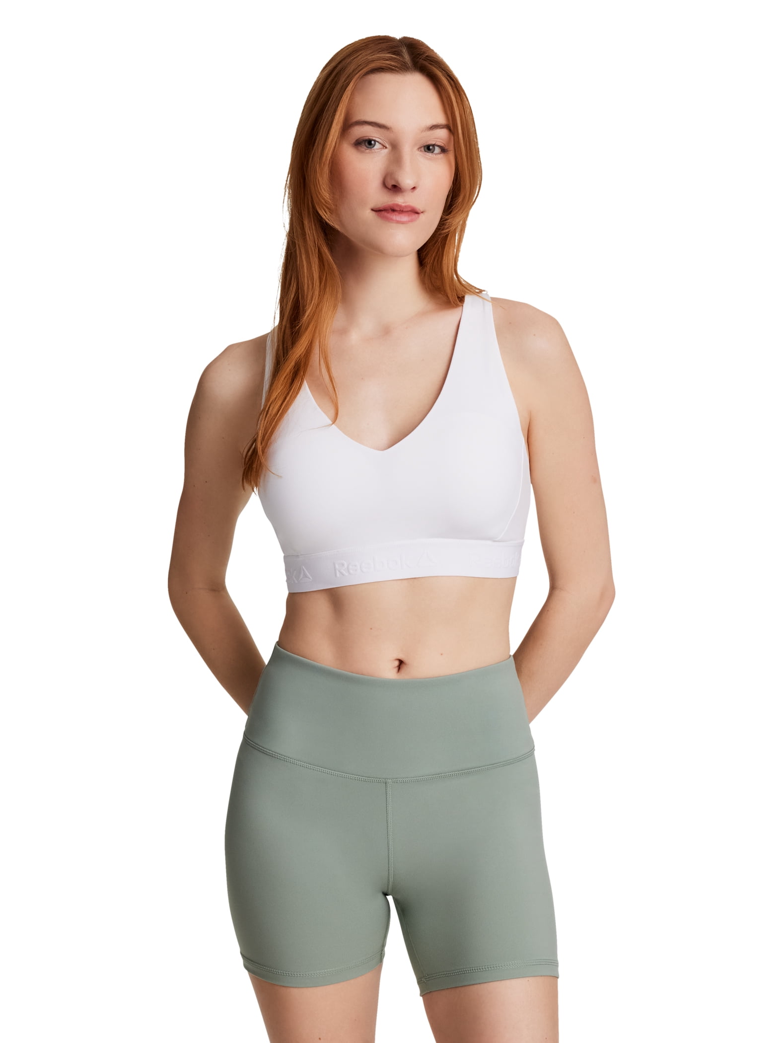 Reebok Women's and Women's Plus Inspire Sports Bra, Sizes XS-4X