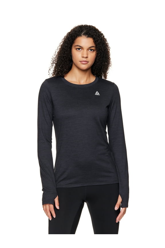 Women's and Women's Plus Legacy Core Knit Performance Long Sleeve T-Shirt, Sizes XS-4X
