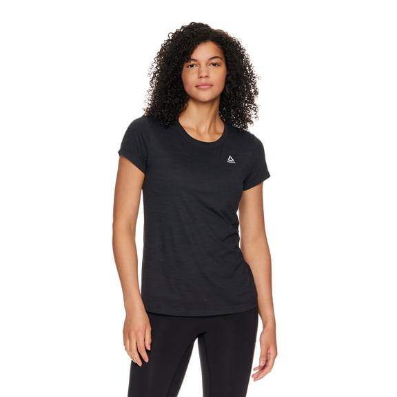 Reebok Women's and Women's Plus Legacy Core Knit Performance T-Shirt, Sizes XS-4X