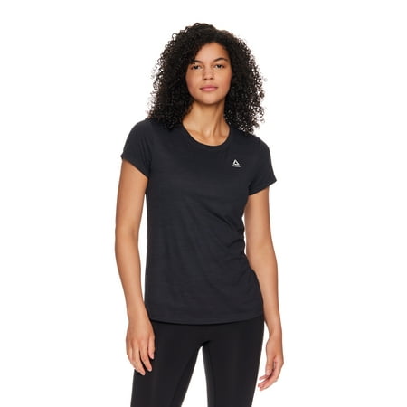 Reebok Women's and Women's Plus Legacy Core Knit Performance T-Shirt, Sizes XS-4X