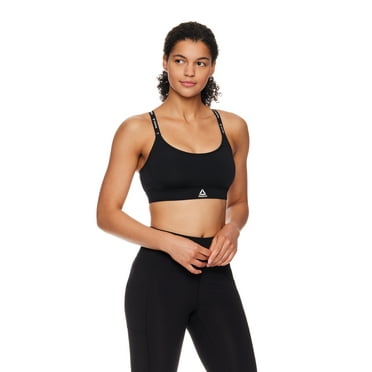 Reebok Women's and Women's Plus Low Impact Favorite Bra with Removable Cups, Sizes XS-4X