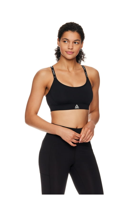 Women's and Women's Plus Low Impact Favorite Bra with Removable Cups, Sizes XS-4X