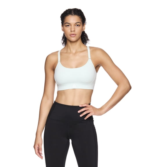 Reebok Women's and Women's Plus Low Impact Favorite Bra with Removable Cups, Sizes XS-4X
