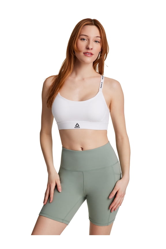 Women's and Women's Plus Low Impact Favorite Bra with Removable Cups, Sizes XS-4X