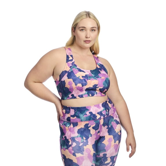 Reebok Women's and Women's Plus Medium Impact Reflex Sports Bra, Sizes XS-4X