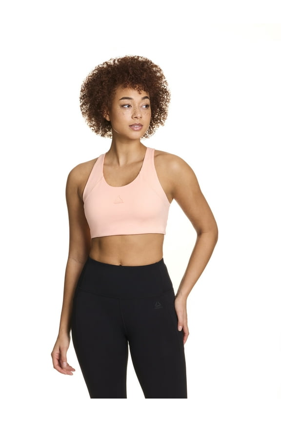 Women's and Women's Plus Medium Impact Reflex Sports Bra, Sizes XS-4X