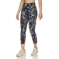 thumbnail image 1 of Reebok Women's and Women's Plus High-Rise Capri Leggings with Back Pocket, 22'' Inseam, Sizes XS-4X, 1 of 4