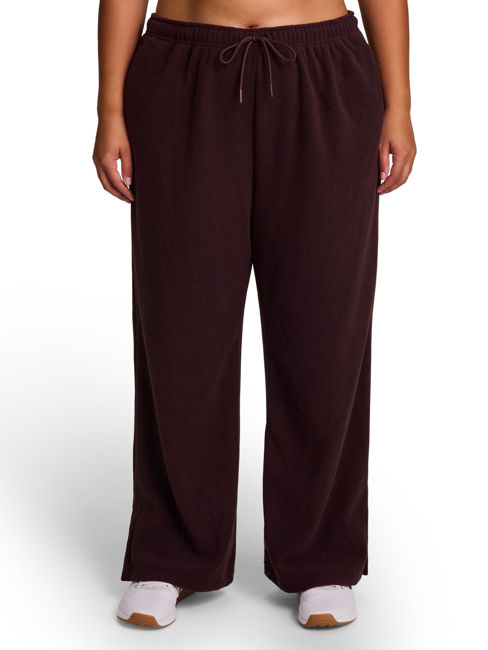 Reebok Women's and Women's Plus Reflection Cozy Wide Leg Pant, Sizes XS-4X
