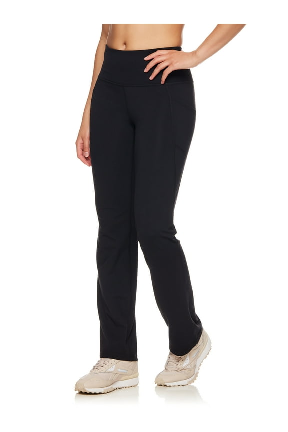 Women's and Women's Plus Size Everyday High Rise Pant With Pocket, Sizes XS-4X