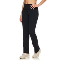 Reebok Women's and Women's Plus Size Everyday High Rise Pant With Pocket, Sizes XS-4X