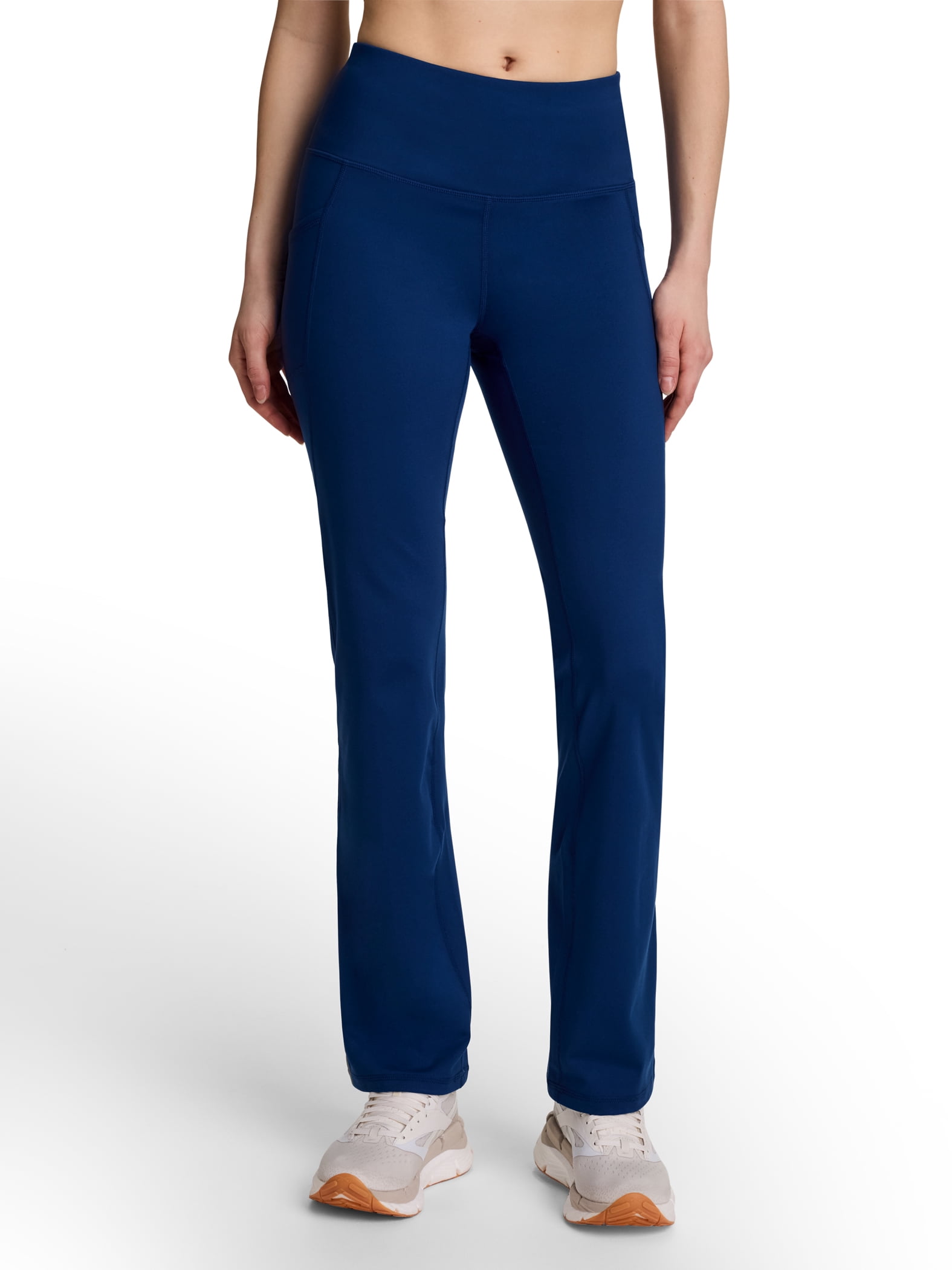 Reebok Women's and Women's Plus Size Everyday High Rise Pant With Pocket, Sizes XS-4X