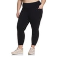 thumbnail image 1 of Reebok Women's and Women's Plus Size High Rise Reflex 7/8 Legging, Sizes XS-4X, 1 of 4