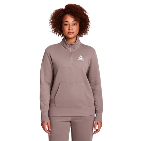 Reebok Women's and Women's Plus Game Day 1/2 Zip Up Sweatshirt, Sizes XS-4X