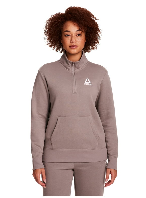 Women's and Women's Plus Game Day 1/2 Zip Up Sweatshirt, Sizes XS-4X