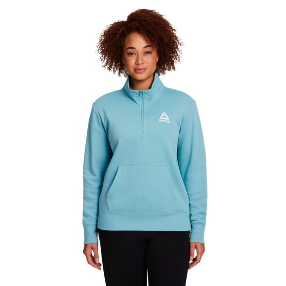 Reebok Women's and Women's Plus Game Day 1/2 Zip Up Sweatshirt, Sizes XS-4X