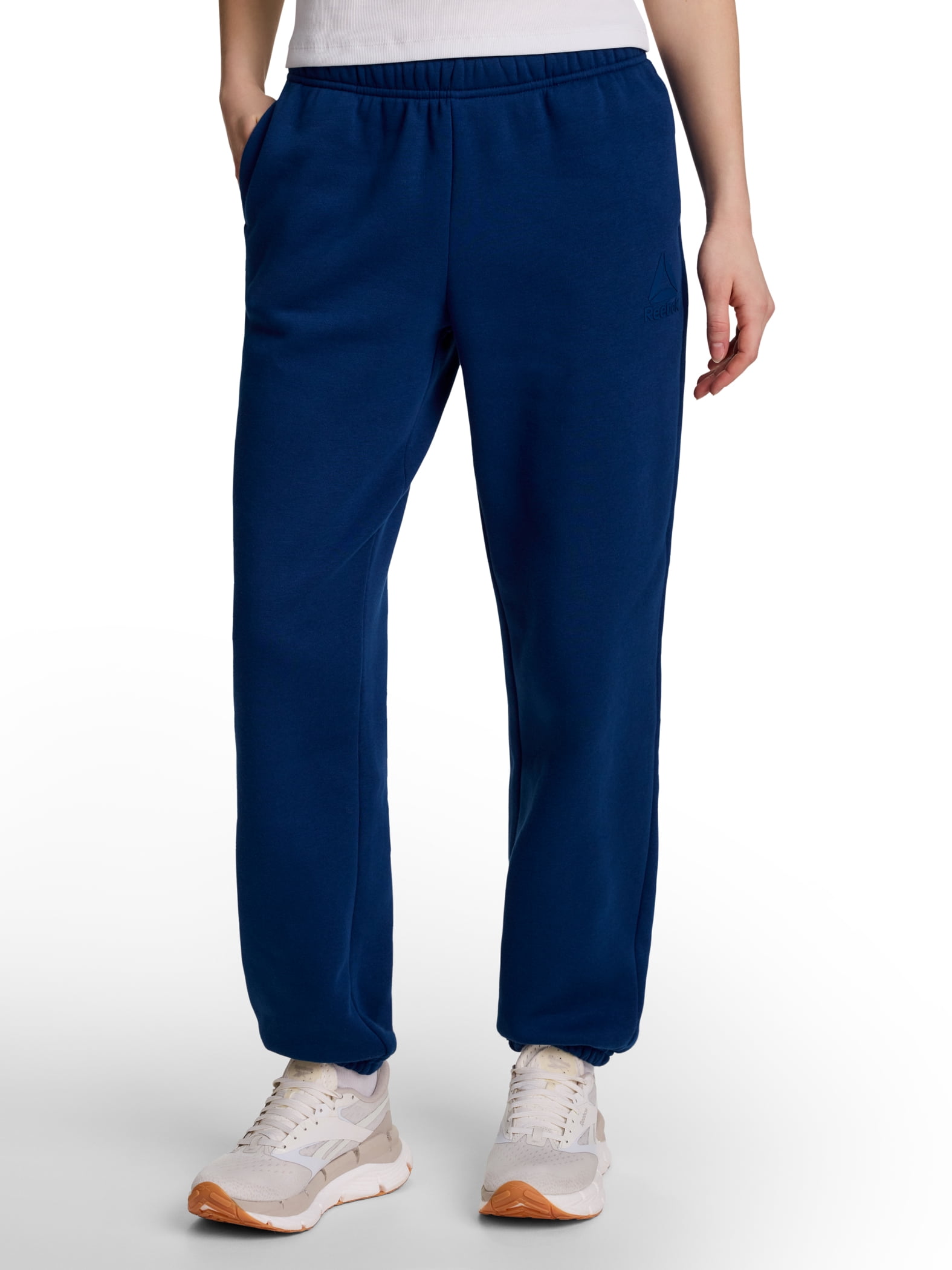 Reebok Women's and Women's Plus Weekender Oversized Cinched Hem Jogger, Sizes XS-4X