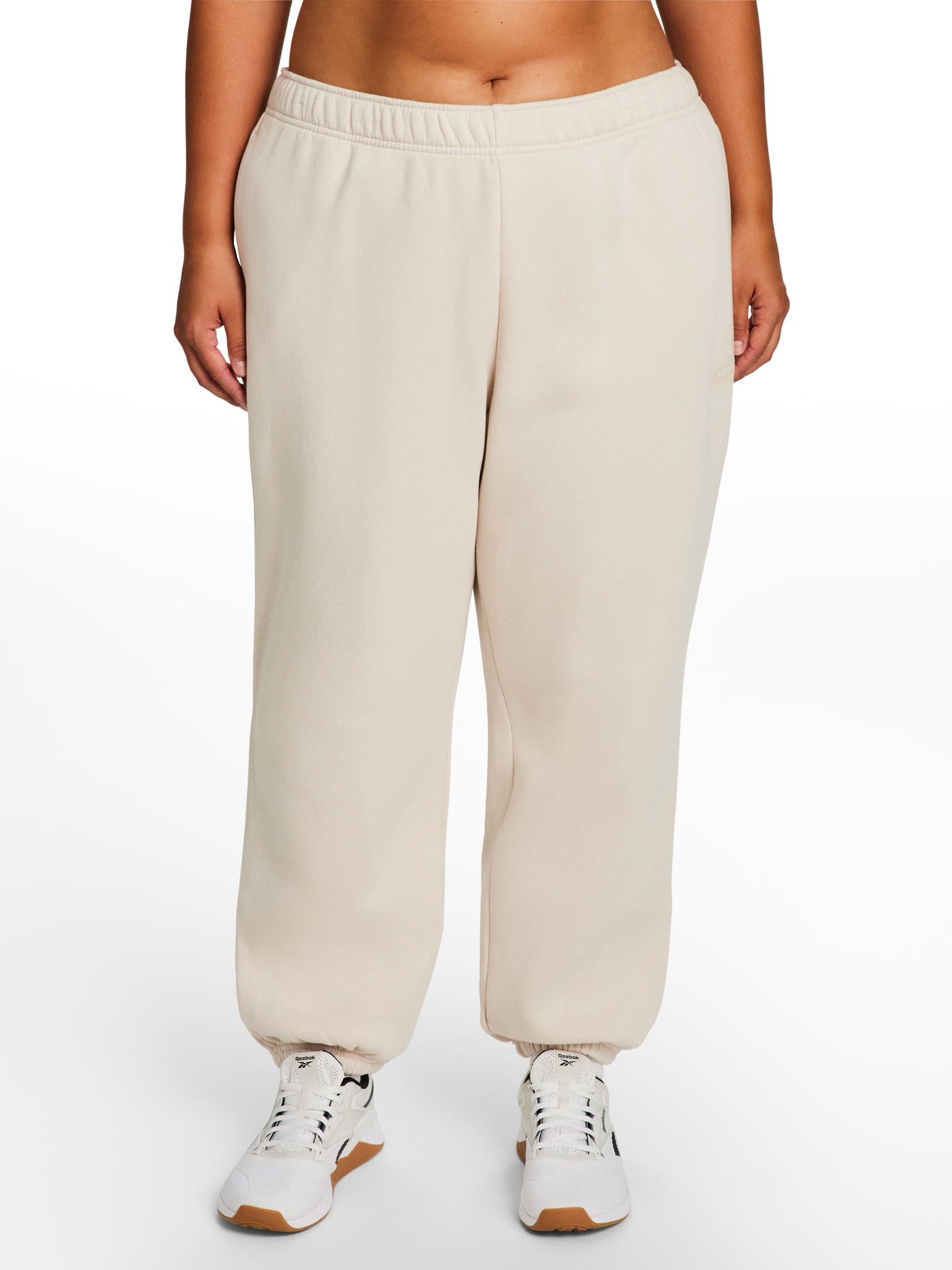 Reebok Women's and Women's Plus Weekender Oversized Cinched Hem Jogger, Sizes XS-4X