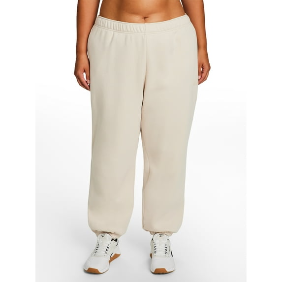 Reebok Women's and Women's Plus Weekender Oversized Cinched Hem Jogger, Sizes XS-4X