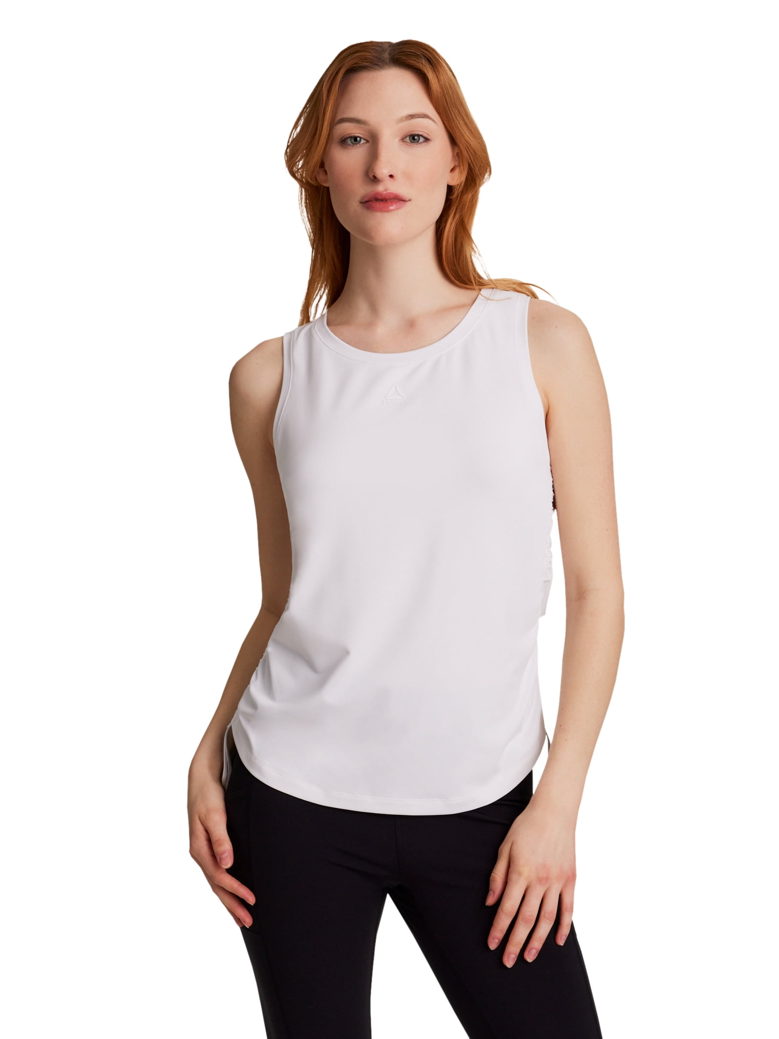 Reebok Women's Swift Ruched Tank Top, Sizes XS-XXXL