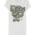 thumbnail image 1 of Reebok Womens Abstract Logo Graphic T-Shirt, White, X-Small, 1 of 2