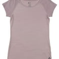 thumbnail image 1 of Reebok Womens ActivChill Basic T-Shirt, Purple, X-Small, 1 of 2