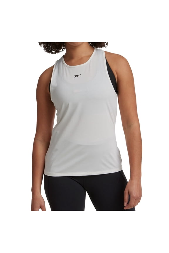 Womens Activchill Racerback Tank Top, White, Large