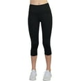 thumbnail image 1 of Reebok Womens Align High Rise Capri Compression Athletic Pants, 1 of 1