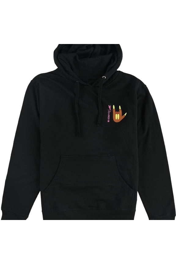 Womens B Unexplainable Hoodie Sweatshirt, Black, Small