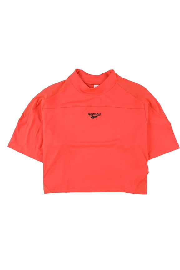 Womens Bball Tight Basic T-Shirt, Orange, Medium