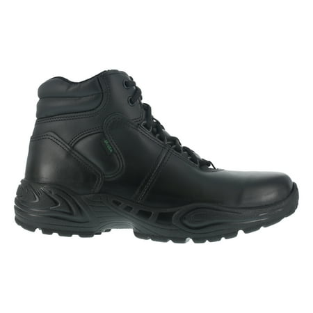 Reebok Womens Black Leather Work Boots Postal Express Chukka 8.5 W