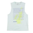 thumbnail image 1 of Reebok Womens Burnt Down Tank Top, Blue, Small, 1 of 2