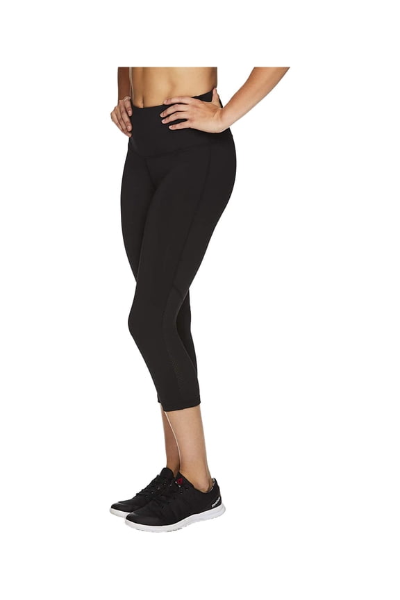 Womens Capri Seamed Compression Athletic Pants