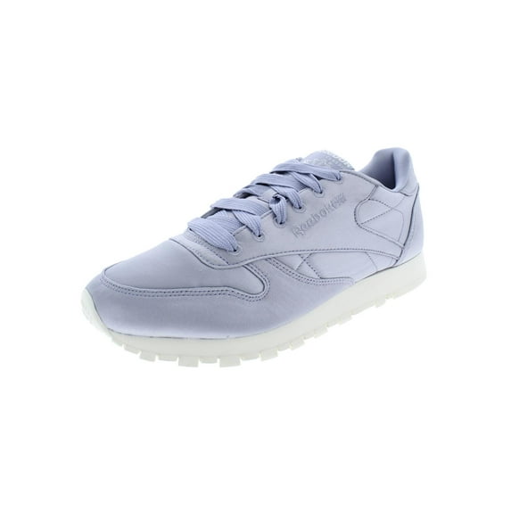 Reebok Womens Classic Leather Satin Leather Sneakers