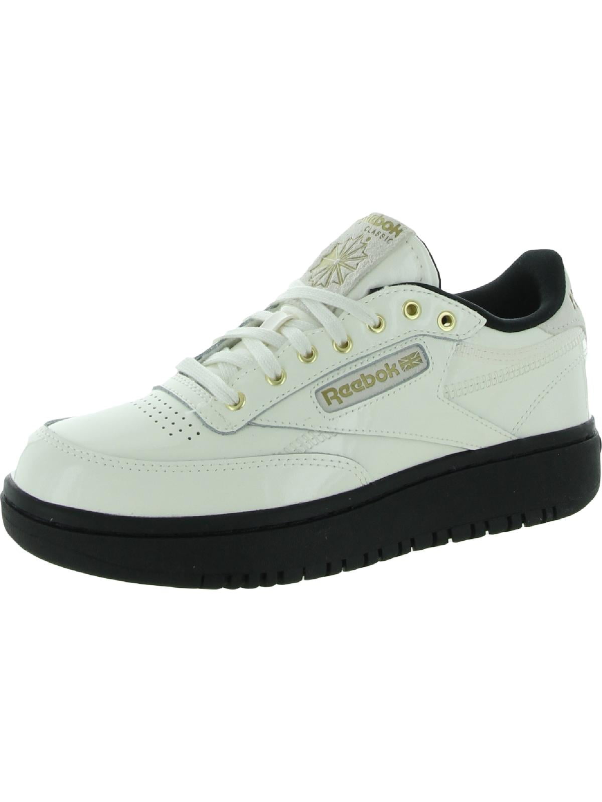 Reebok Womens Club C Double Athletic and Training Shoes Ivory 7.5 ...